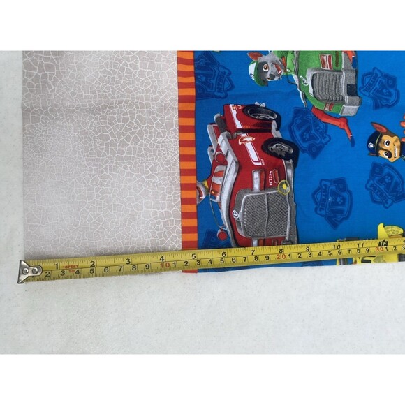 Kids Paw Patrol Handmade Standard Pillow Case SET of 2! Red & Blue -Chase Rubble - Picture 5 of 11